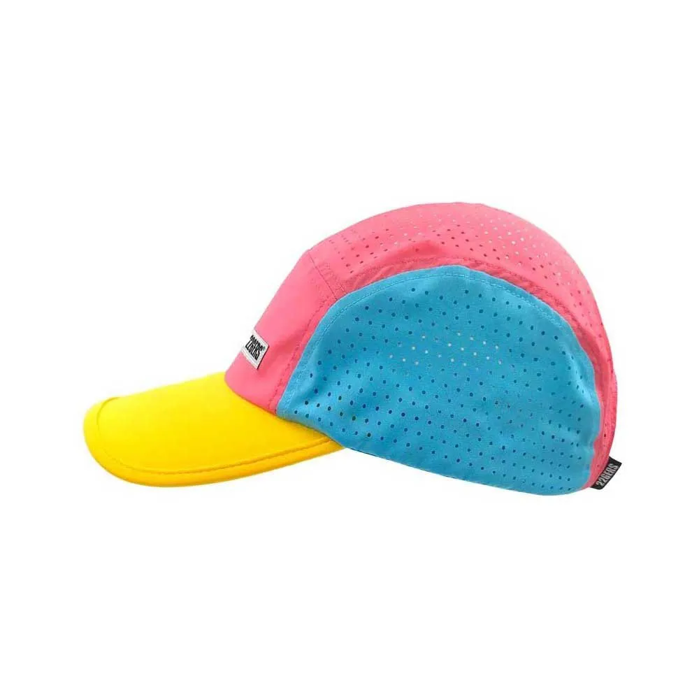 226ERS Color Block Curved Kappe, Multicolour 226ERS Color Block Curved Kappe, Multicolour