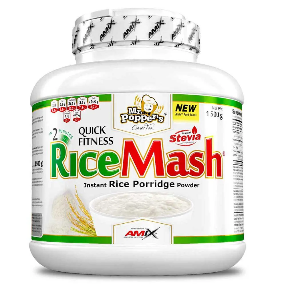 Amix Ricemash 1.5kg Reismehl Erdbeerjoghurt, One size Amix Ricemash 1.5kg Reismehl Erdbeerjoghurt, One size