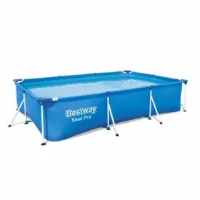 Bestway 56404 Steel Pro 300x201x66cm Rechteckiges Rohrpool Ohne Filter/reinigung Refurbished Bestway 56404 Steel Pro 300x201x66cm Rechteckiges Rohrpool Ohne Filter/reinigung Refurbished