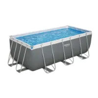 Bestway 56457 Power Steel 412x201x122cm Rechteckiges Rohrpool Bestway 56457 Power Steel 412x201x122cm Rechteckiges Rohrpool