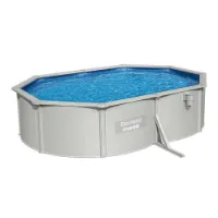 Bestway 56586 Hydrium 500x360x120cm Ovaler Stahlpool Bestway 56586 Hydrium 500x360x120cm Ovaler Stahlpool