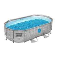 Bestway 56714 Power Steel Swim Vista 427x250x100cm Ovales Rohrpool Bestway 56714 Power Steel Swim Vista 427x250x100cm Ovales Rohrpool