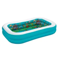 Bestway Sea Rechteckiges Aufblasbares Schwimmbad Bestway Sea Rechteckiges Aufblasbares Schwimmbad