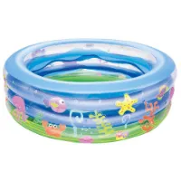 Bestway Summer Wave Crystal 196x53 Cm Runder Aufblasbarer Pool Bestway Summer Wave Crystal 196x53 Cm Runder Aufblasbarer Pool