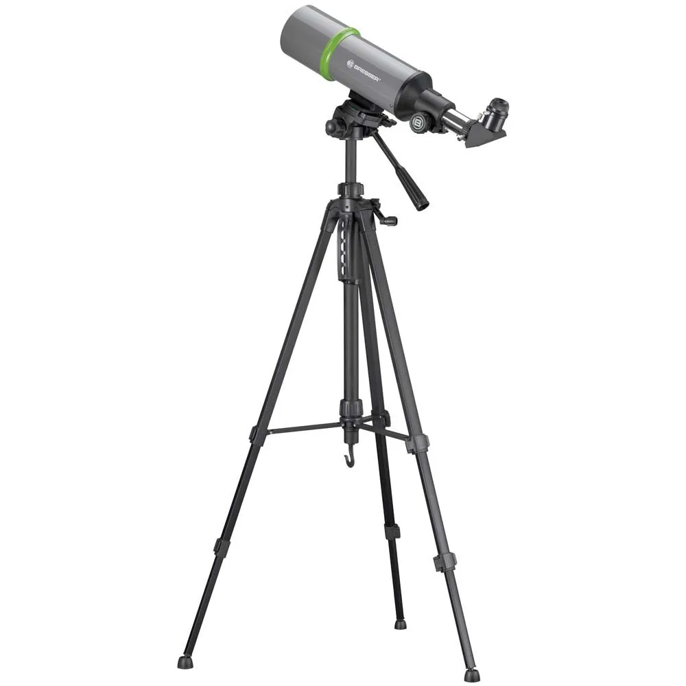 Bresser Nightexplorer 80/400 Teleskop, Black / grey, One Size Bresser Nightexplorer 80/400 Teleskop, Black / grey, One Size