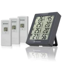 Bresser Temeo Higro Quadro 4 Wetterstation 3 Einheiten Bresser Temeo Higro Quadro 4 Wetterstation 3 Einheiten