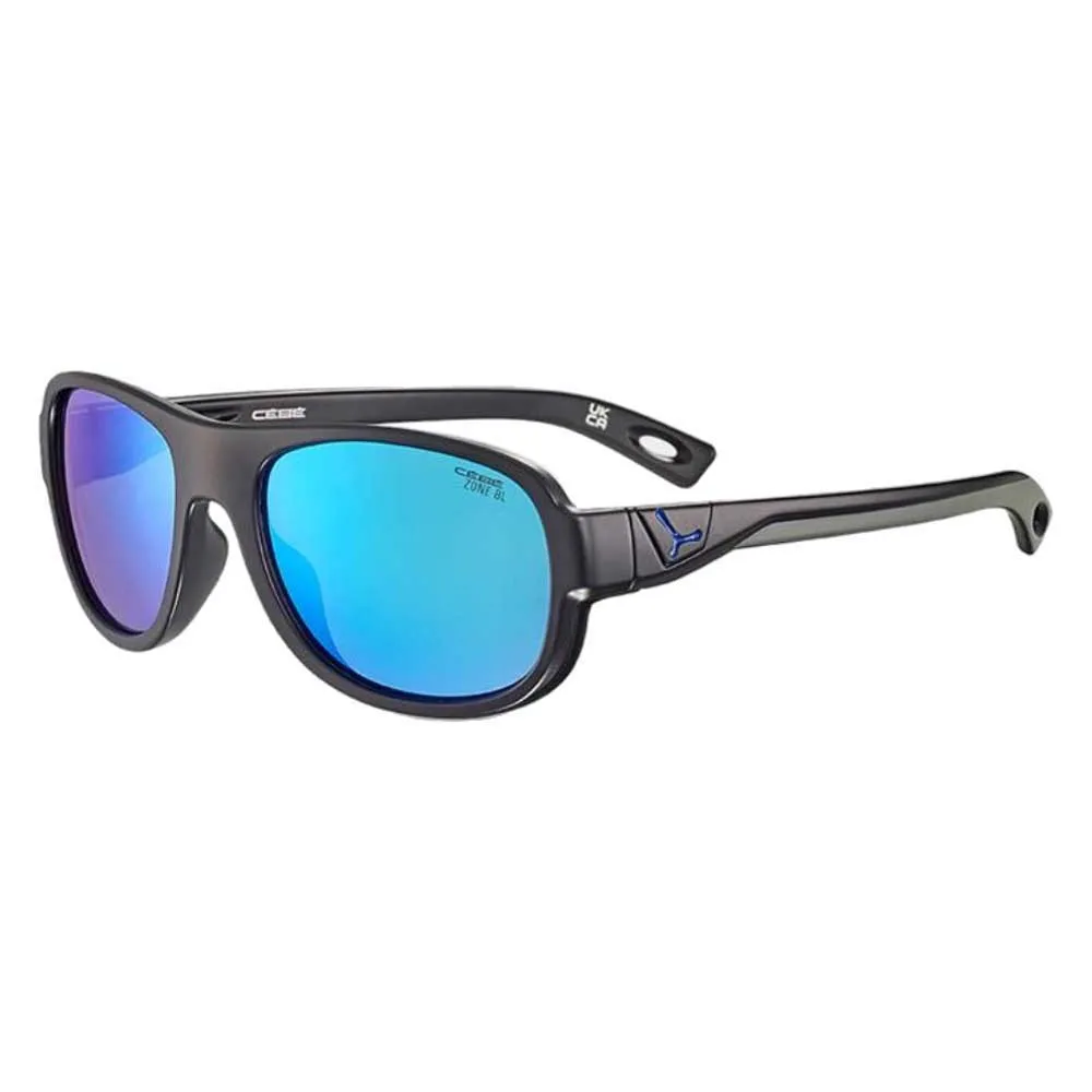 Cebe Zac Sonnenbrille, Black blue wave matte, XXS-Zone Blue Light Grey Blue/CAT3 Cebe Zac Sonnenbrille, Black blue wave matte, XXS-Zone Blue Light Grey Blue/CAT3