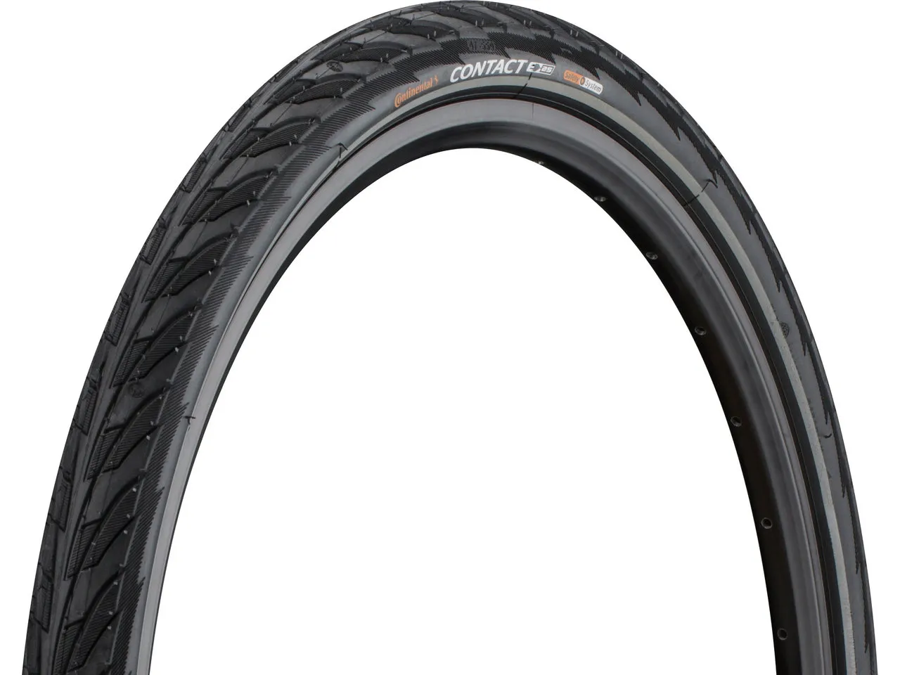 Continental Contact 26" Drahtreifen, Schwarz-reflex, 26 x 1.75 (47-559) Continental Contact 26" Drahtreifen, Schwarz-reflex, 26 x 1.75 (47-559)