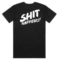 CULT Sh*t Happens Kurzarm-t-shirt CULT Sh*t Happens Kurzarm-t-shirt