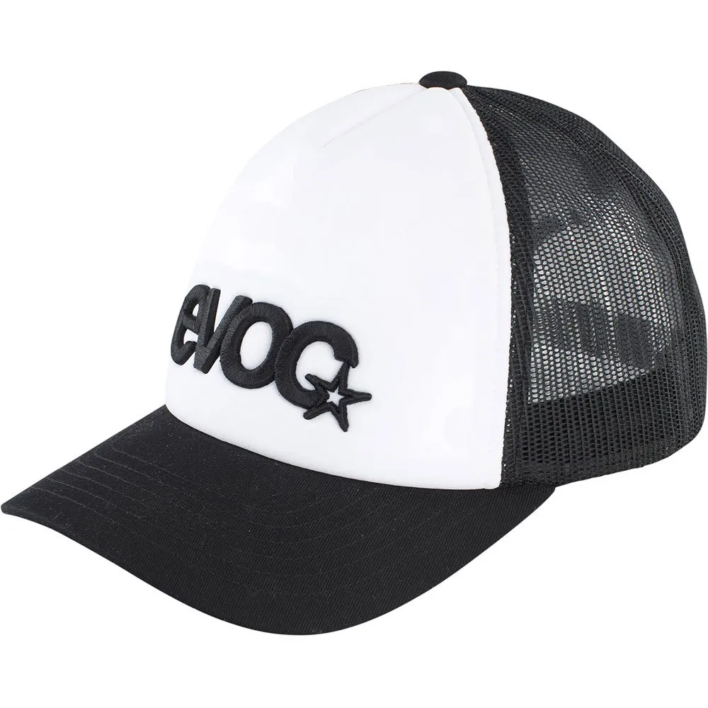 EVOC Ci Trucker-kappe, Black / white EVOC Ci Trucker-kappe, Black / white