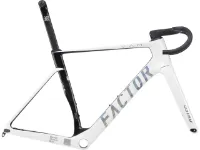 Factor OSTRO V.A.M. Disc T47a Shimano pearl white-chrome Carbon Rahmenkit Factor OSTRO V.A.M. Disc T47a Shimano pearl white-chrome Carbon Rahmenkit