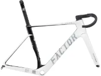Factor OSTRO V.A.M. Disc T47a SRAM DUB pearl white-chrome Carbon Rahmenkit Factor OSTRO V.A.M. Disc T47a SRAM DUB pearl white-chrome Carbon Rahmenkit