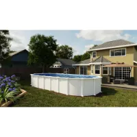 Gre Accessories Atlantis Stahl Pool Mit Wänden 800x470x132 Cm Gre Accessories Atlantis Stahl Pool Mit Wänden 800x470x132 Cm