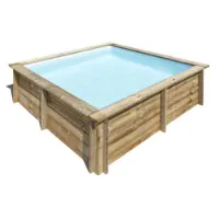 Gre Accessories Sunbay City 225x225x68 Cm Quadratischer Pool Gre Accessories Sunbay City 225x225x68 Cm Quadratischer Pool