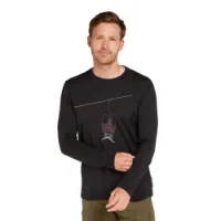 Icebreaker Merino 150 Tech Lite Bear Lift Langarm-t-shirt Icebreaker Merino 150 Tech Lite Bear Lift Langarm-t-shirt