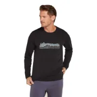 Icebreaker Merino Central Classic Haute Route Langarm-t-shirt Icebreaker Merino Central Classic Haute Route Langarm-t-shirt