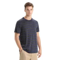 Icebreaker Wace Stipe Merino Kurzarm-t-shirt Icebreaker Wace Stipe Merino Kurzarm-t-shirt