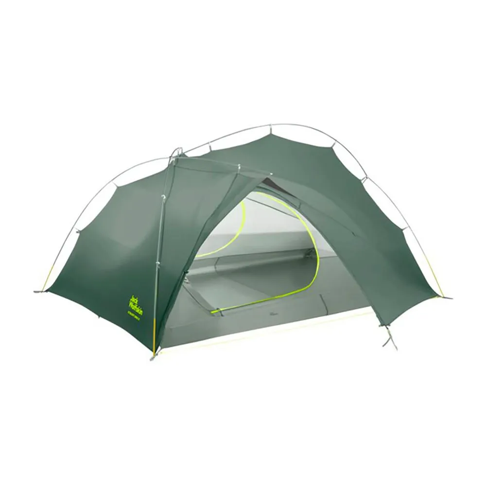 Jack Wolfskin Stratos Lite Iii Zelt, Hedge green, 3PL Jack Wolfskin Stratos Lite Iii Zelt, Hedge green, 3PL
