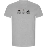 Kruskis Sleep Eat And Swim Eco Kurzarm-t-shirt Kruskis Sleep Eat And Swim Eco Kurzarm-t-shirt