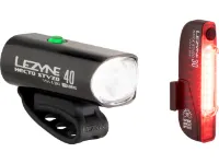 Lezyne Hecto 40 Frontlicht + Stick Rücklicht Beleuchtungsset mit StVZO Lezyne Hecto 40 Frontlicht + Stick Rücklicht Beleuchtungsset mit StVZO