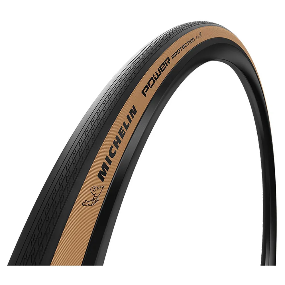 Michelin Power Protection 3x120 Tpi Competition Tubeless 700c X 28 Rennradreifen, Black / brown, 700C x 28 Michelin Power Protection 3x120 Tpi Competition Tubeless 700c X 28 Rennradreifen, Black / brown, 700C x 28