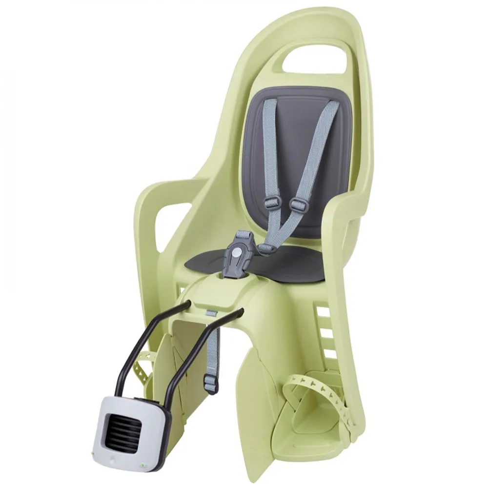 Polisport Groovy Maxi Ff Kindersitz Für Fahrrad Hinten, Green / grey, Max 22kg Polisport Groovy Maxi Ff Kindersitz Für Fahrrad Hinten, Green / grey, Max 22kg