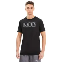 Puma Last Lap Slogan Kurzarm-t-shirt Puma Last Lap Slogan Kurzarm-t-shirt