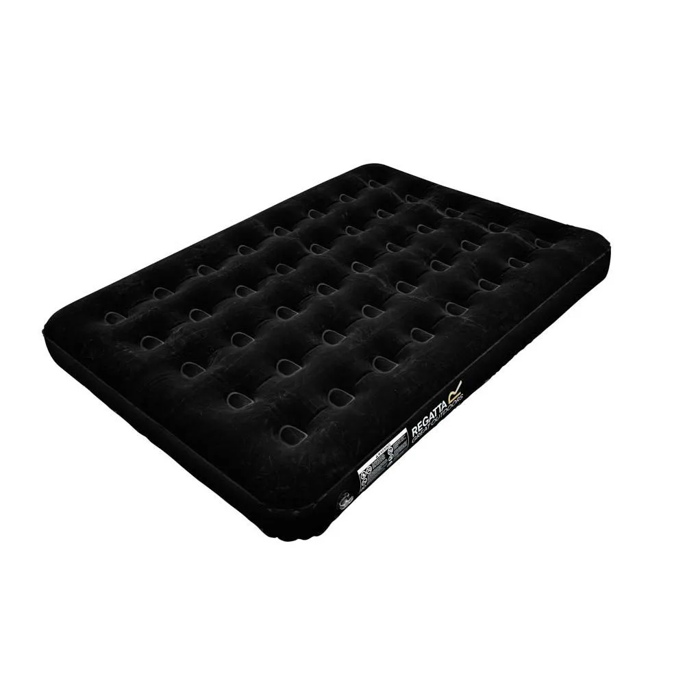 Regatta Flock Aufblasbare Matte, Black 1 Regatta Flock Aufblasbare Matte, Black 1