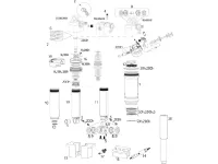 Rock Shox Ersatzteile Deluxe (A1-B2 / 2017-2020) Rock Shox Ersatzteile Deluxe (A1-B2 / 2017-2020)