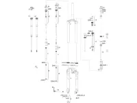 Rock Shox Ersatzteile Pike Boost 15 x 110 mm (A2 / 2017) Rock Shox Ersatzteile Pike Boost 15 x 110 mm (A2 / 2017)