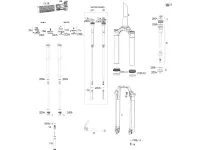 Rock Shox Ersatzteile SID 35 mm Select/Select+/Ultimate (C1 / 2021) Rock Shox Ersatzteile SID 35 mm Select/Select+/Ultimate (C1 / 2021)