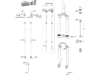 Rock Shox Ersatzteile SID SL 32 mm Select/Select+/Ultimate (C1 / 2021) Rock Shox Ersatzteile SID SL 32 mm Select/Select+/Ultimate (C1 / 2021)