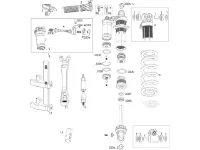 Rock Shox Ersatzteile Super Deluxe Coil (A1-A2 / 2018-2020) Rock Shox Ersatzteile Super Deluxe Coil (A1-A2 / 2018-2020)