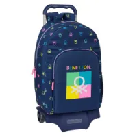 Safta Mit Trolley-rädern Benetton Rucksack Safta Mit Trolley-rädern Benetton Rucksack