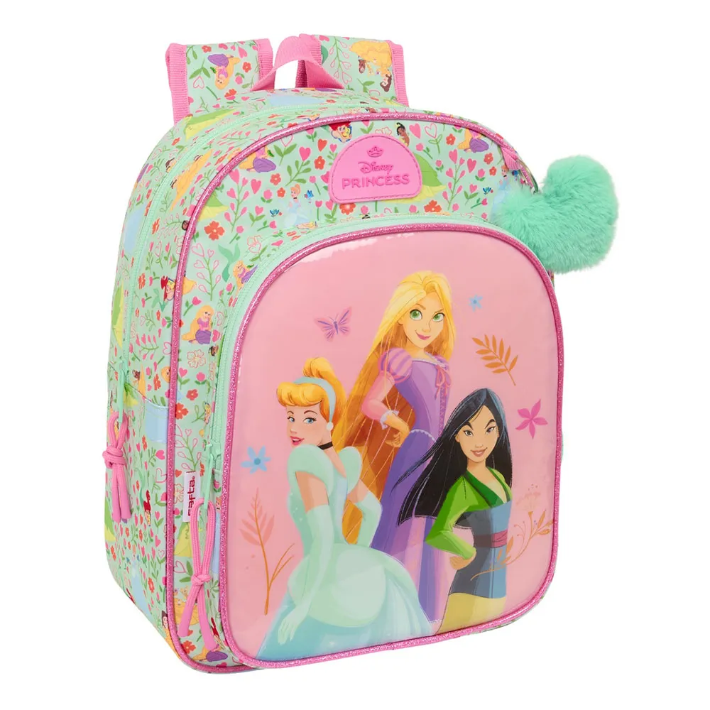 Safta Small Princesas Disney Bloom Rucksack, Multicolor Safta Small Princesas Disney Bloom Rucksack, Multicolor