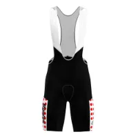 Santini Tour De France Fan Line Gpm Leader Trägerhose Santini Tour De France Fan Line Gpm Leader Trägerhose