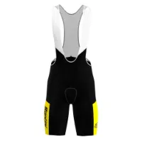 Santini Tour De France Fan Line Overall Leader Trägerhose Santini Tour De France Fan Line Overall Leader Trägerhose