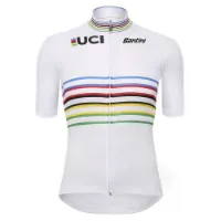Santini Uci Official World Champion Master Kurzarm-radtrikot Santini Uci Official World Champion Master Kurzarm-radtrikot