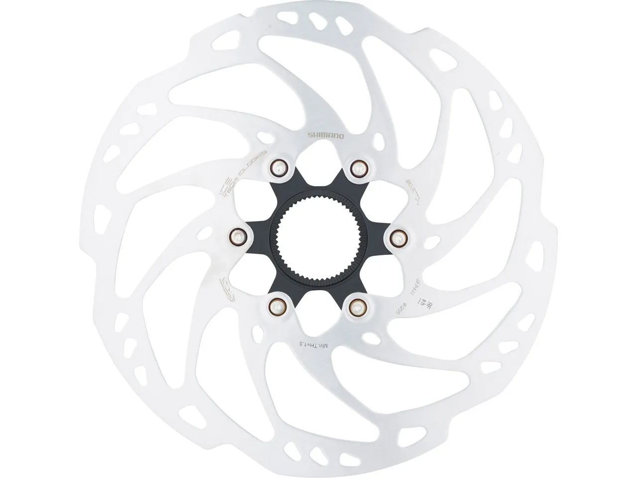 Shimano Bremsscheibe SM-RT70 Center Lock Außenverzahnung für SLX Shimano Bremsscheibe SM-RT70 Center Lock Außenverzahnung für SLX