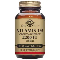 Solgar Vitamin D3 2200 Ie 55 Mcg 100 Einheiten Solgar Vitamin D3 2200 Ie 55 Mcg 100 Einheiten