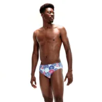 Speedo 8 Cm Allover Badeslip Speedo 8 Cm Allover Badeslip