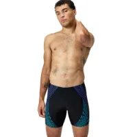 Speedo Duo Logo Print Jammer Speedo Duo Logo Print Jammer