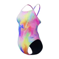 Speedo Printed V-back Badeanzug Speedo Printed V-back Badeanzug