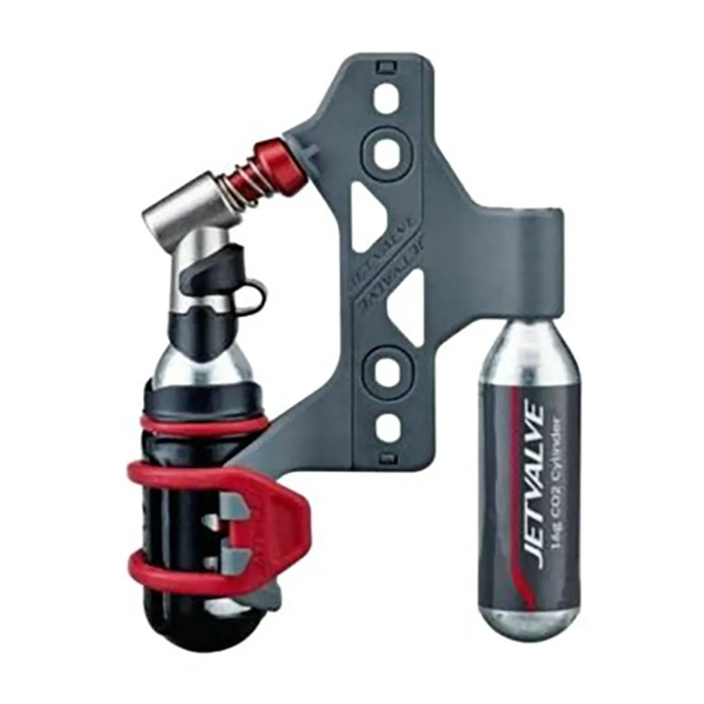 WELDTITE Jetvalve Seatpost Co2-kartusche, Black, One Size WELDTITE Jetvalve Seatpost Co2-kartusche, Black, One Size