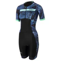 Zone3 Activate+ Tropical Palm Kurzarm-trisuit Zone3 Activate+ Tropical Palm Kurzarm-trisuit